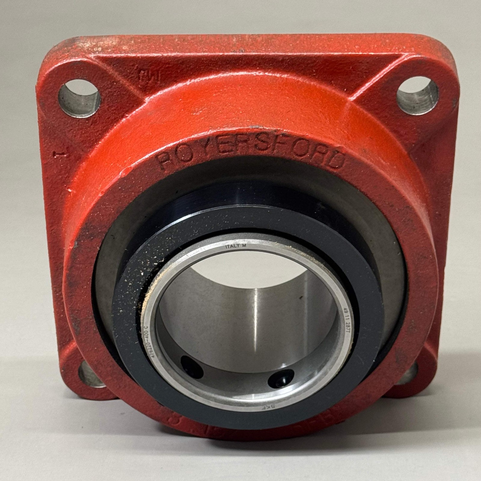ROYERSFORD Spherical 4Bolt Flange Bearing 4″Non-Expansion SKF Inserts 40-05-N400