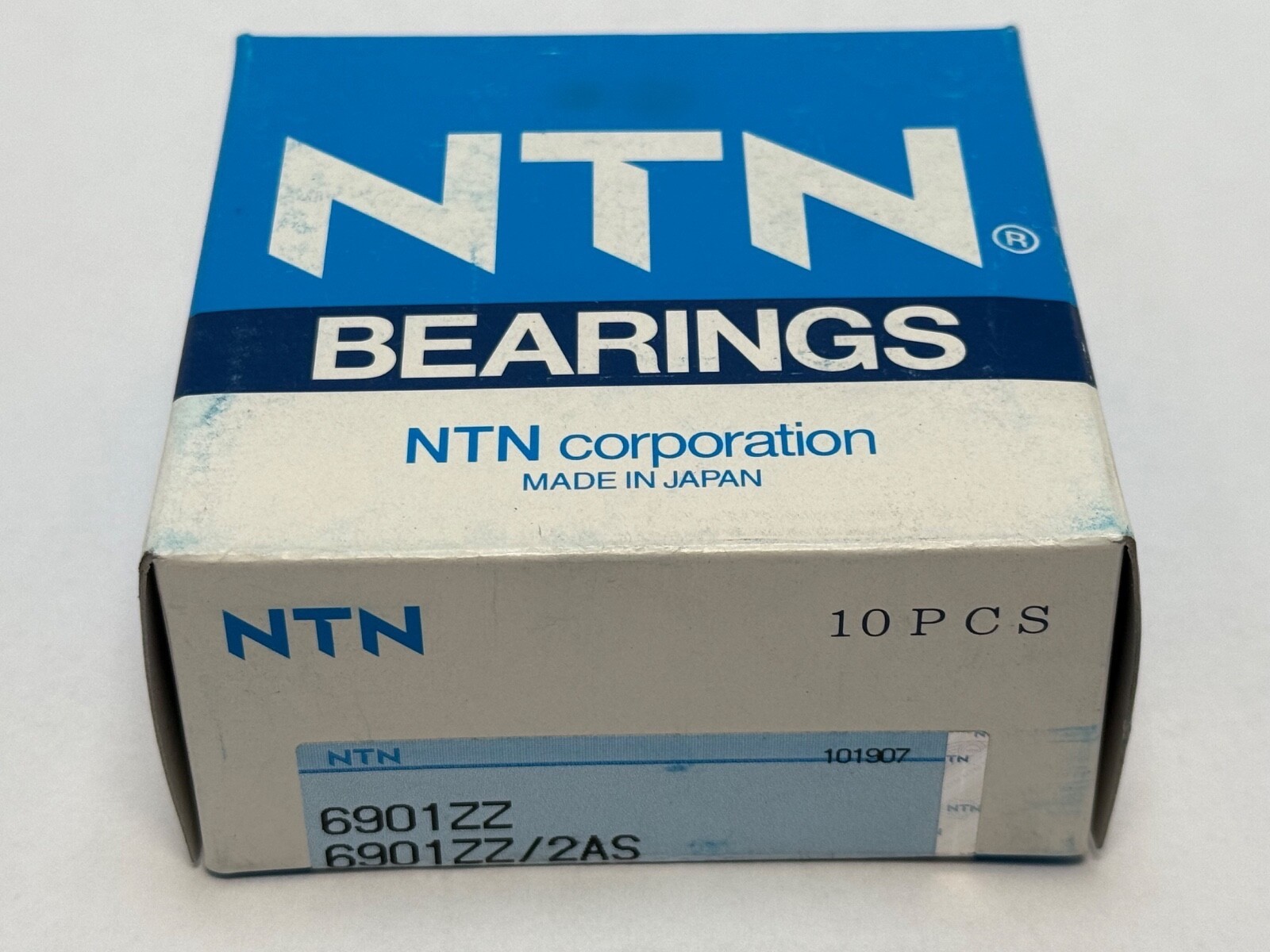 NTN 6901ZZ Bearing Metal Sealed 61901-ZZ 6901-ZZ 12x24x6 mm 10 pcs