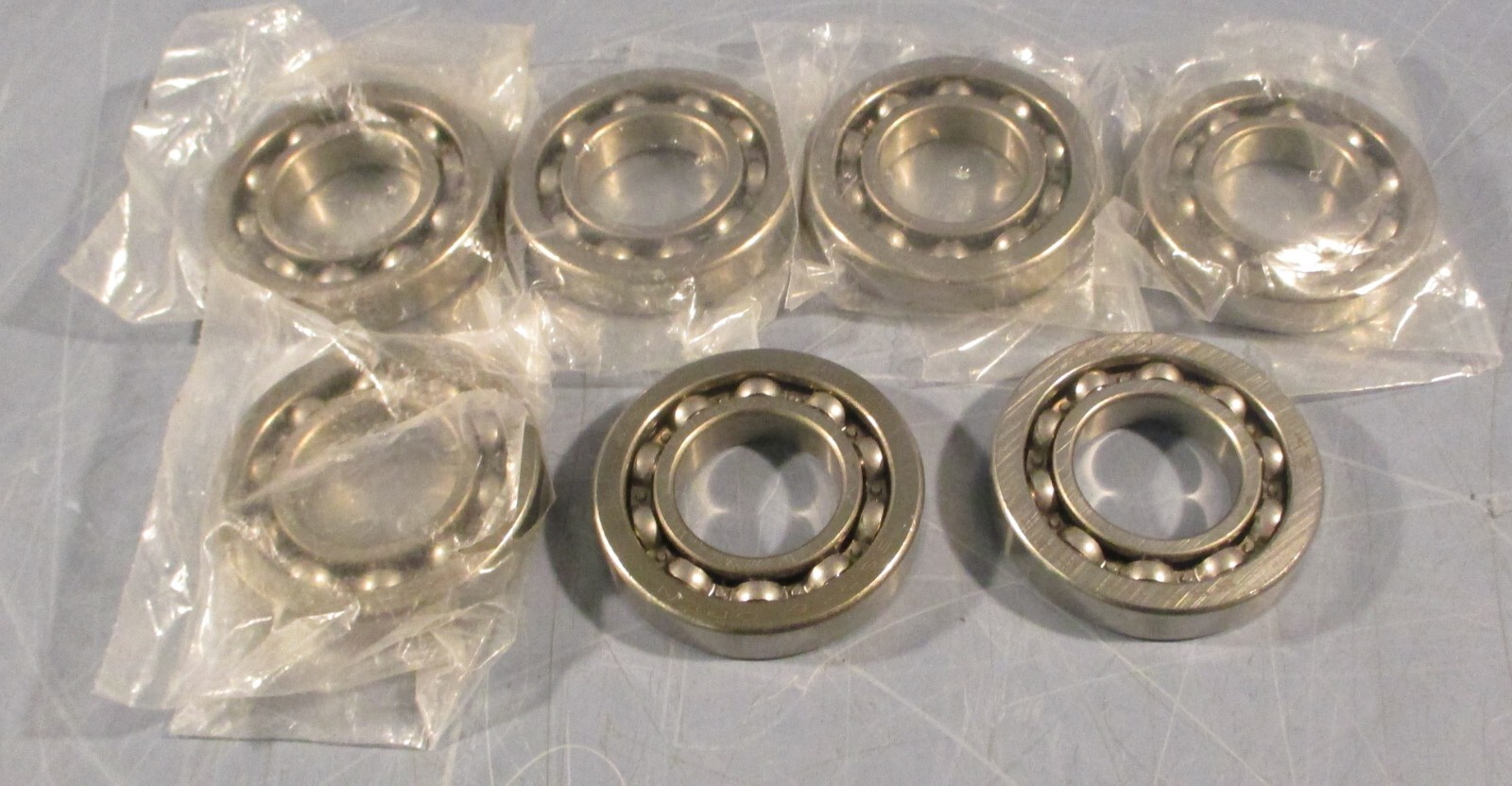 IKS SSR16 Open Radial Ball Bearing 1″ Bore 2″ OD 3/8″ W (Lot of 7)