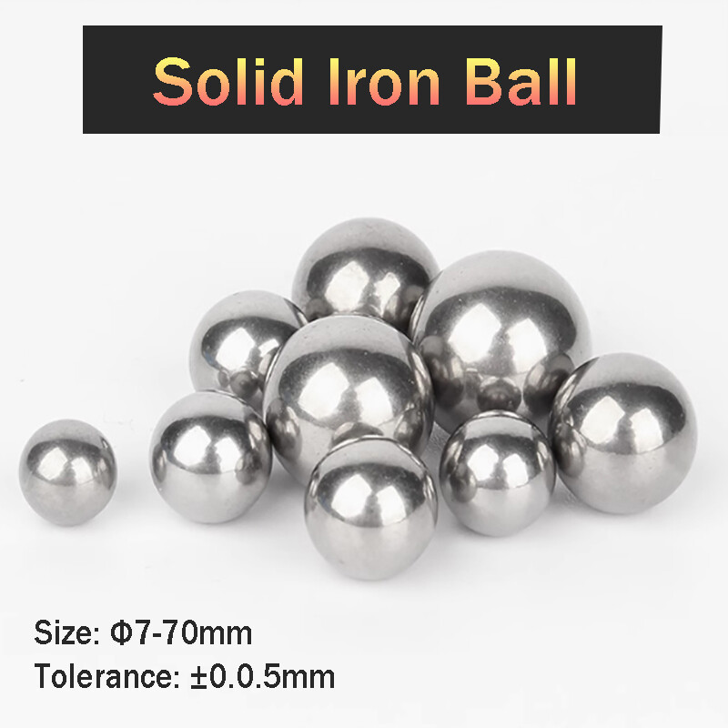 Solid Iron Ball Unhardened Steel Ball Low Hardness Perforated Welded Ball 7-70mm