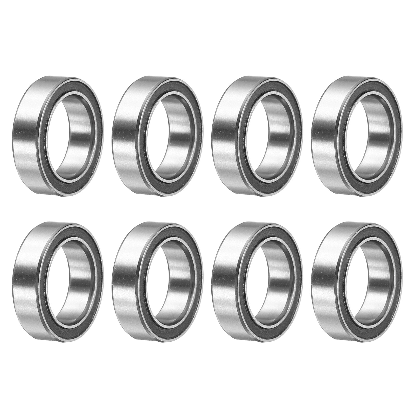 8pcs 6700-2RS Deep Groove Ball Bearings 10x15x4mm, P6(ABEC3)