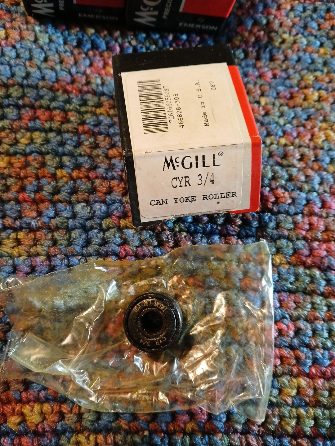 MCGILL CYR-3/4 Cam Yoke Roller Bearing CYR 3/4