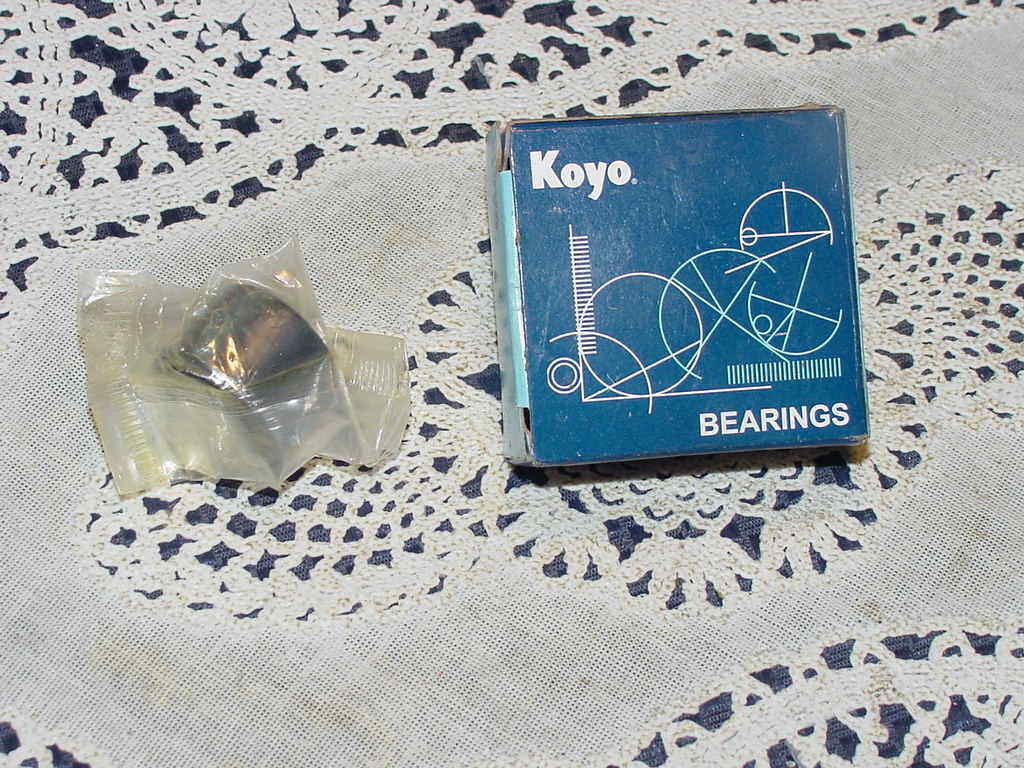 Koyo B-1212 L125 Needle Roller Bearing, 3/4 in Bore, 1 in OD, 3/4 in Width