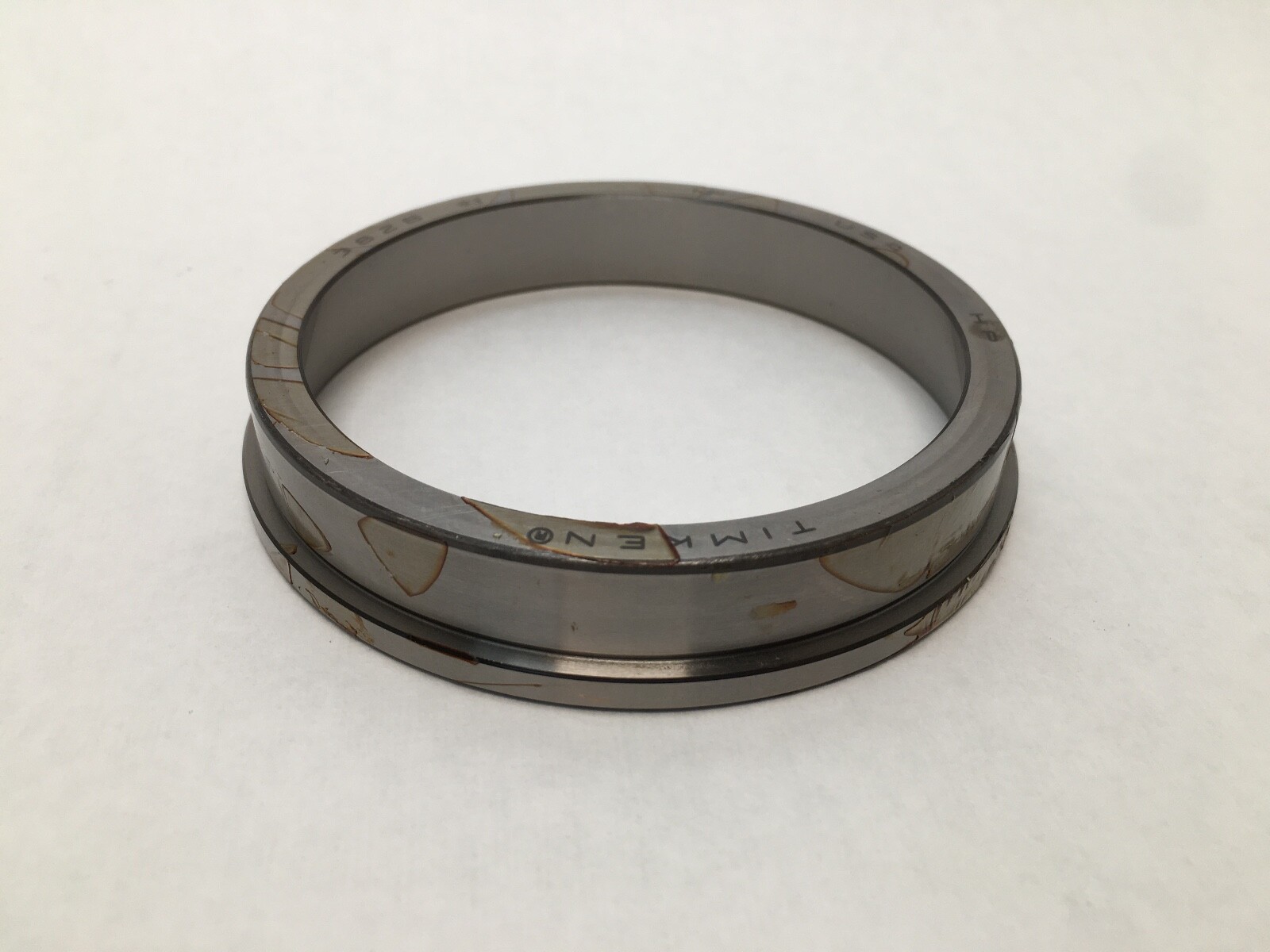 Timken 382B-3 Flange Taper Roller Bearing Cup / Race 3-7/8″ OD 382-B 3 382B3 USA