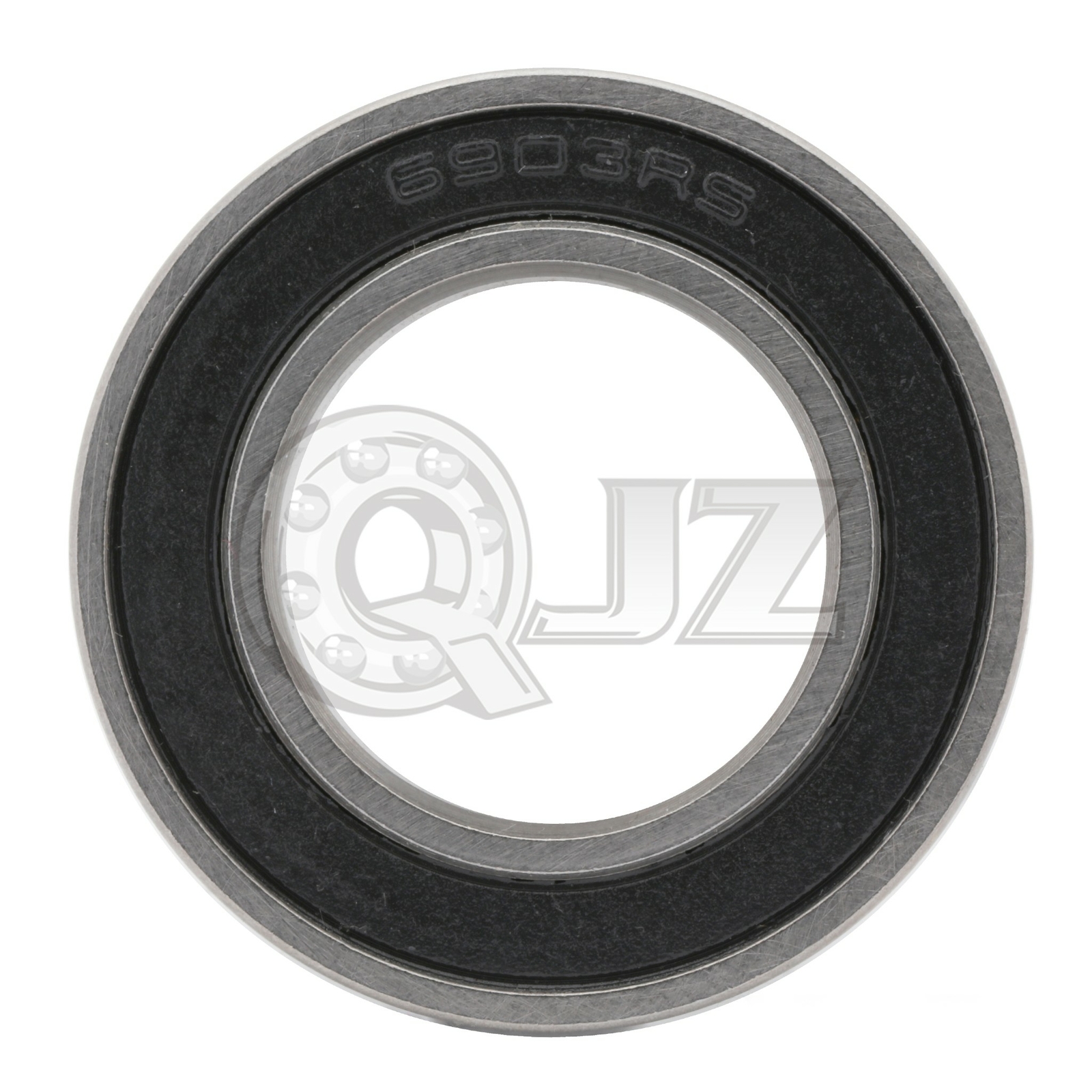 [2-Pk] 6903-2RS Radial/Deep Groove Ball Bearing 17mm x 30mm x 7mm Rubber Seals