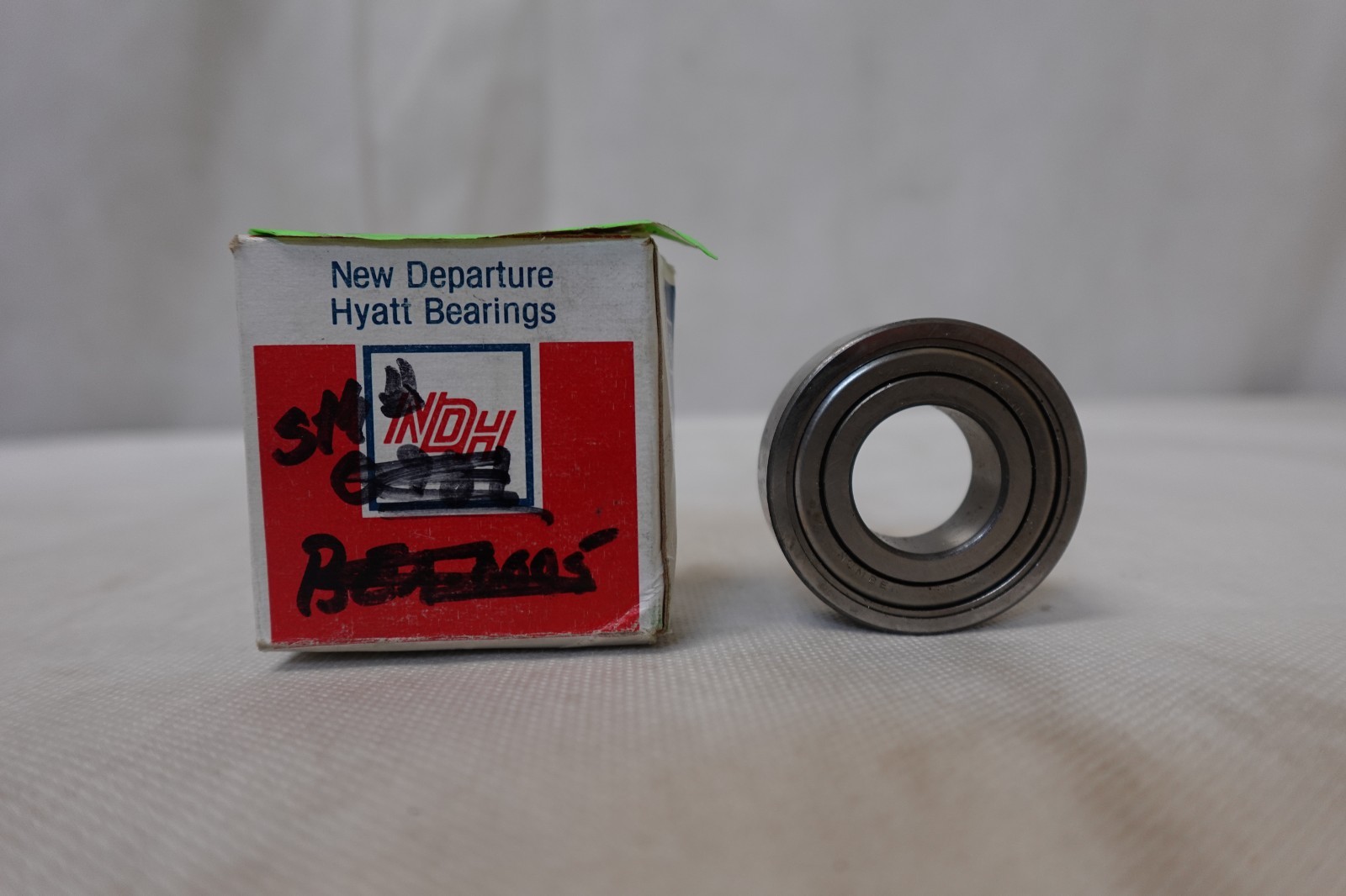 NDH Delco # 77R14 Ball Roller Bearing 1-7/8″ OD x 7/8″ ID x 1/2″ Wide New – NOS