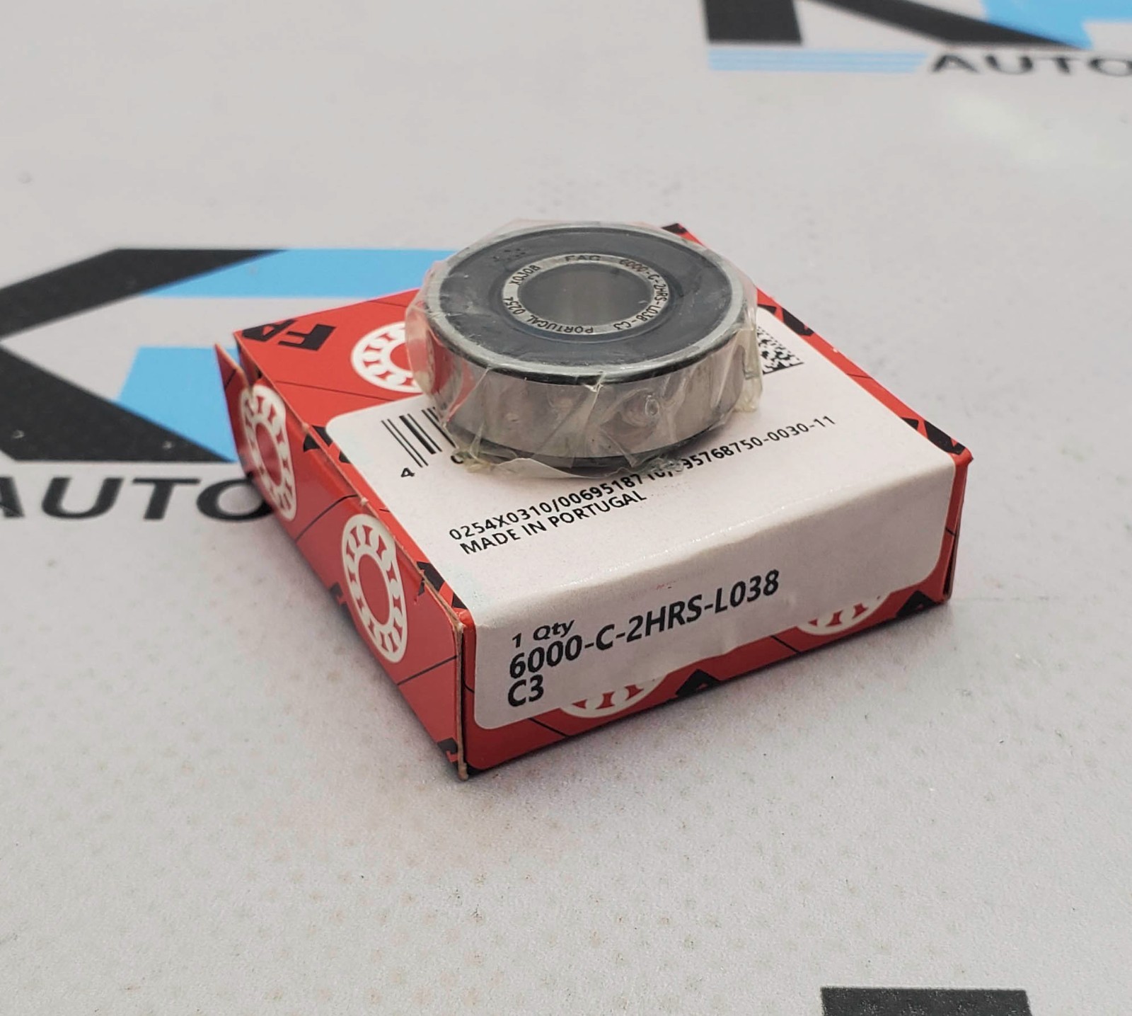 Fag 6000-C-2HRS-L038 C3 Deep Groove Bearing 26mm OD X 10mm Bore