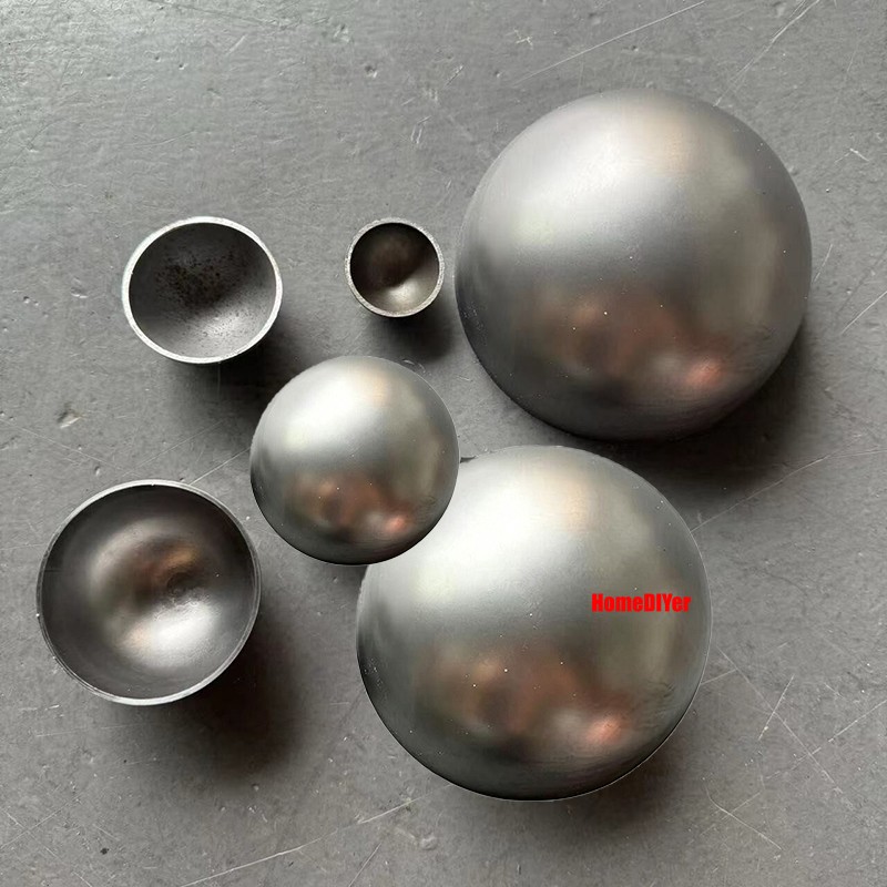 Weldable Steel Metal Half Hollow Ball Round Sphere Iron Hemispheres Ø 17mm-350mm