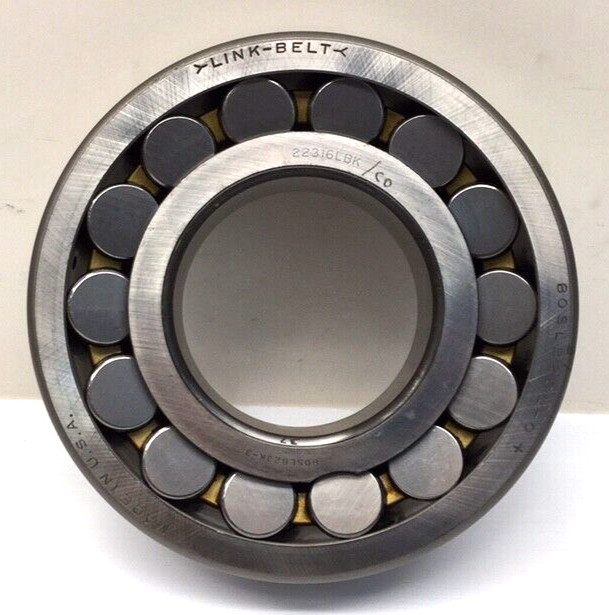 Link-Belt 22316LBKCO Spherical Roller Bearing Tapered Bore 80mm-84.5mm 170mm OD