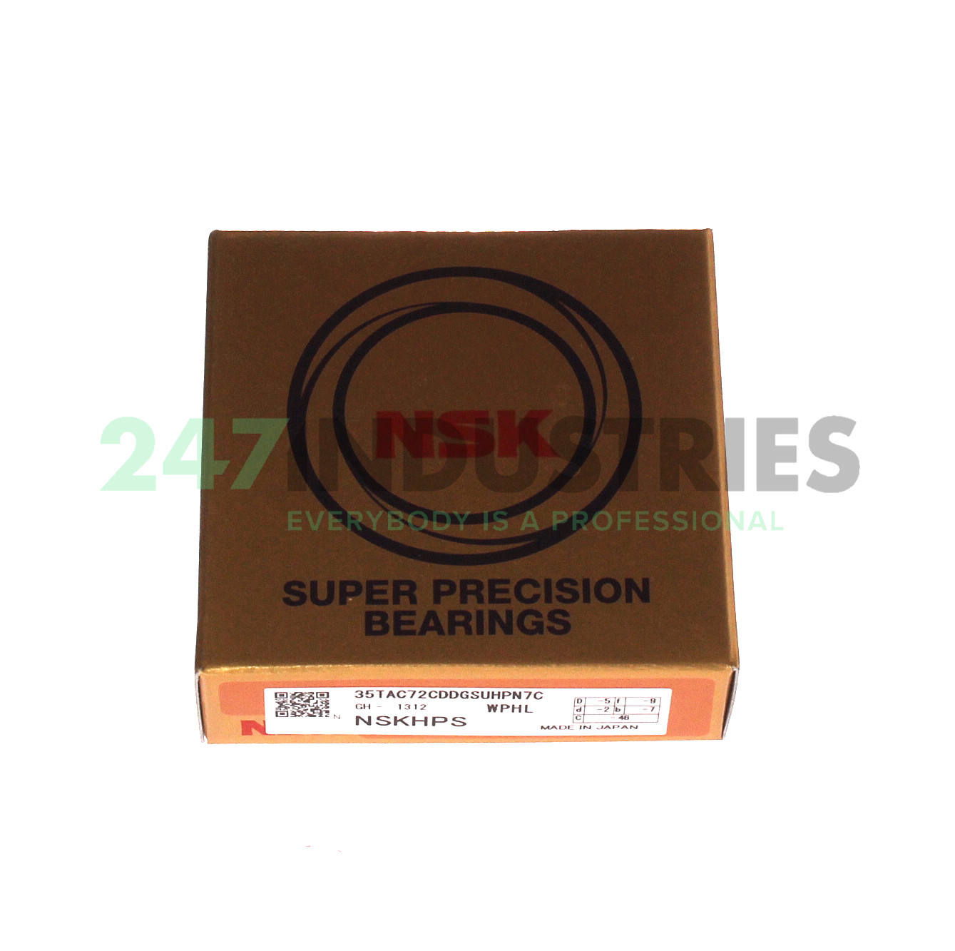 35TAC72CDDGSUHPN7C WPHLQ NSK Nippon Seiko 35 x 72 x 15 mm ANG. CONT. THR. BAL…