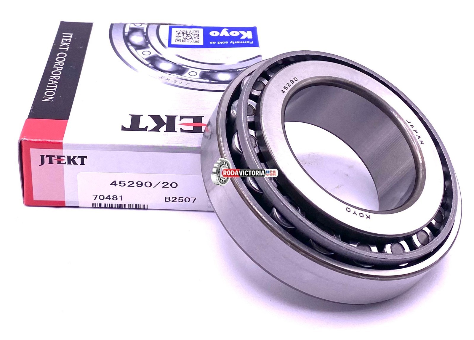 KOYO Japan 45290 45220 Tapered Roller Bearing 57.15 x 104.78 x 30.16 mm