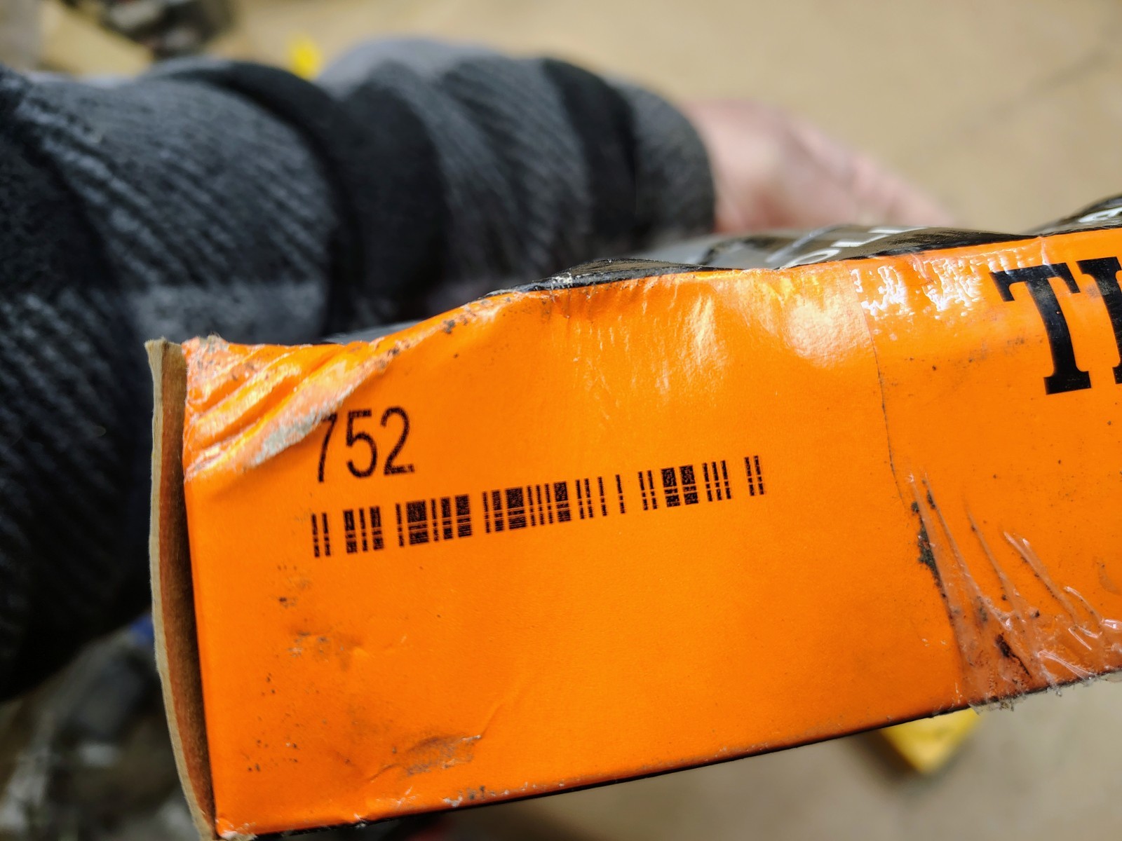 Timken 752 Tapered Roller Bearing Cup NOS MADE IN USA