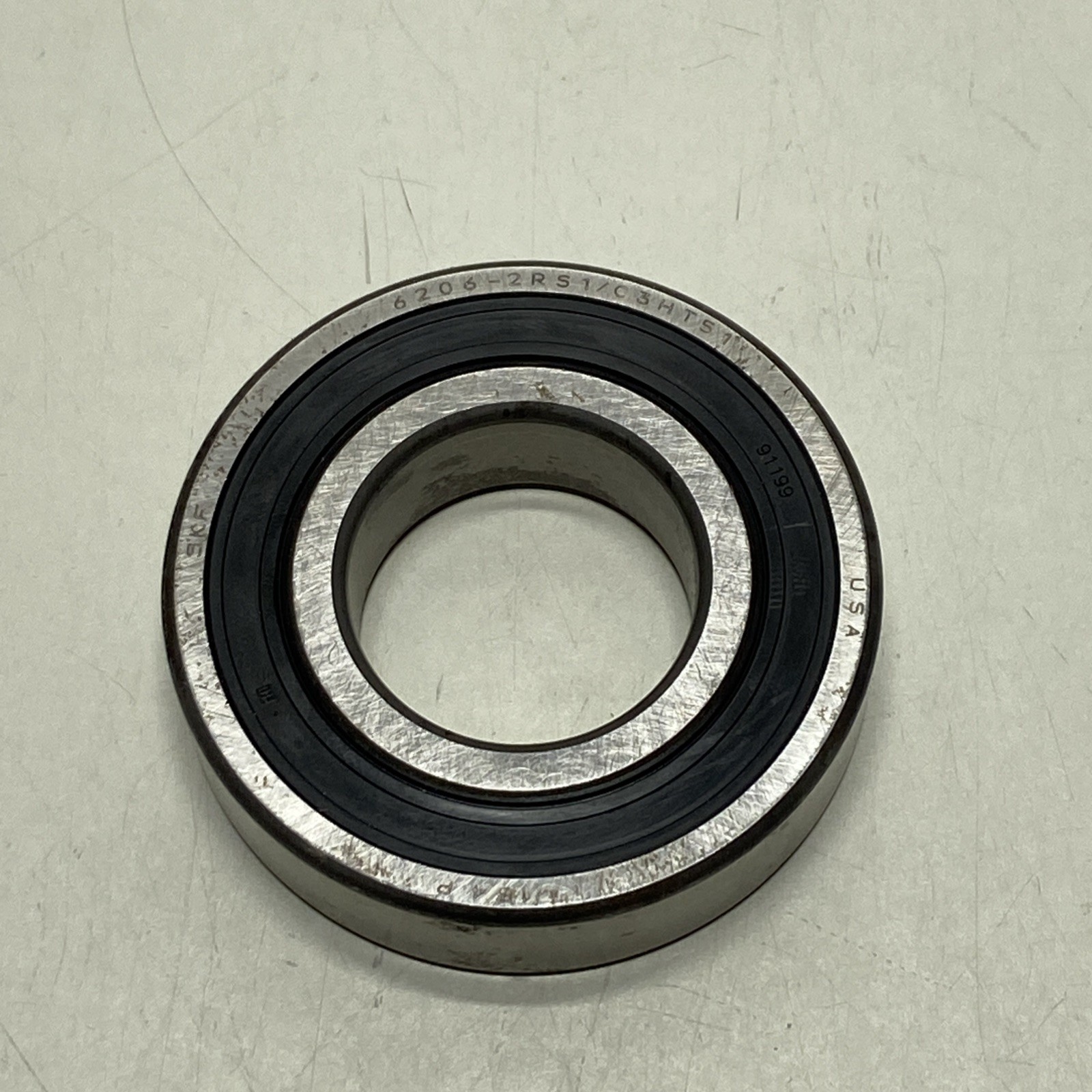 NEW SKF 6206-2RS1/C3 Single Row Cylindrical Bore Deep Groove Ball Bearing