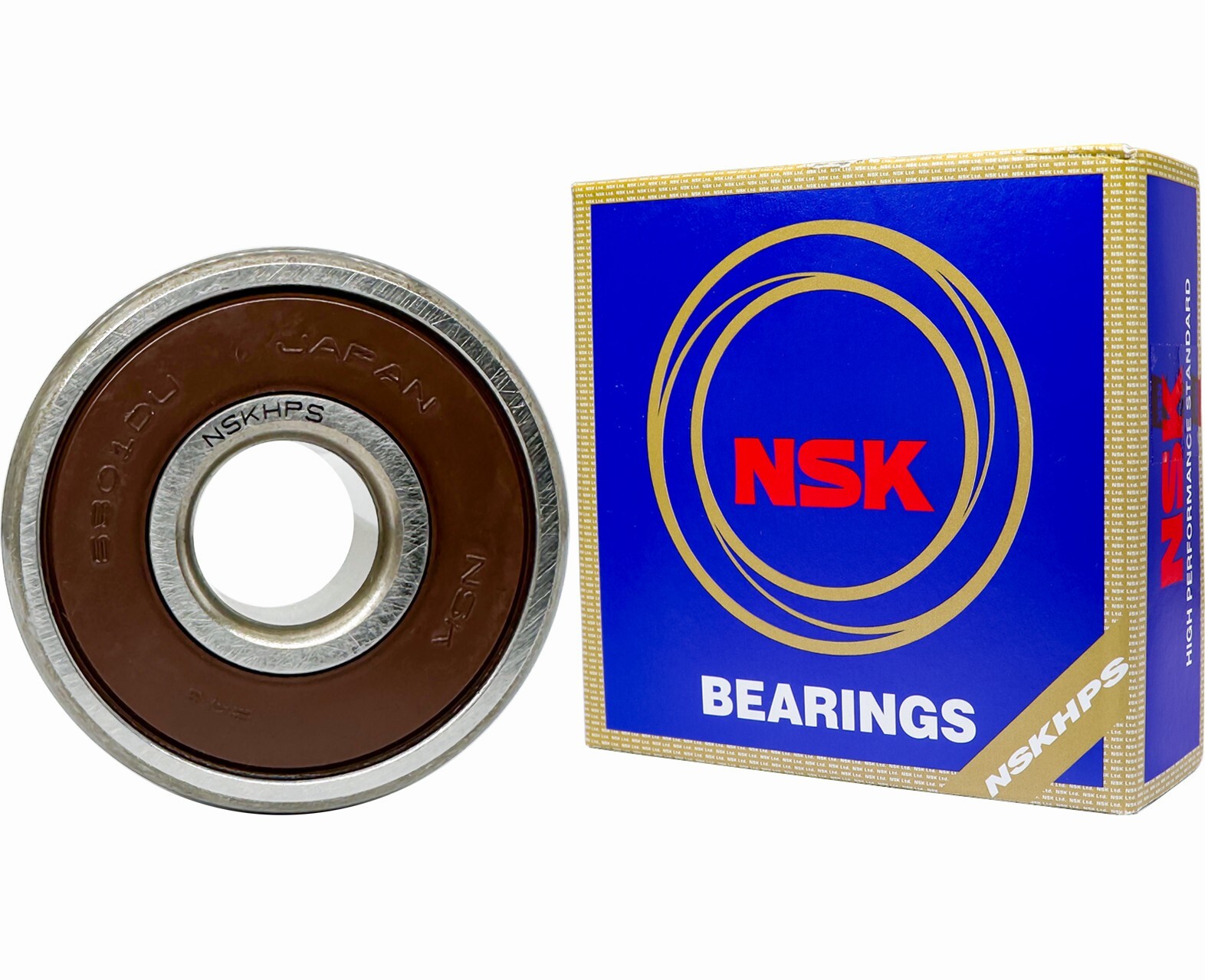 2PACK NSK 6301DDU 12X37X12MM Double Rubber Seal Ball Bearings MADE IN JAPAN