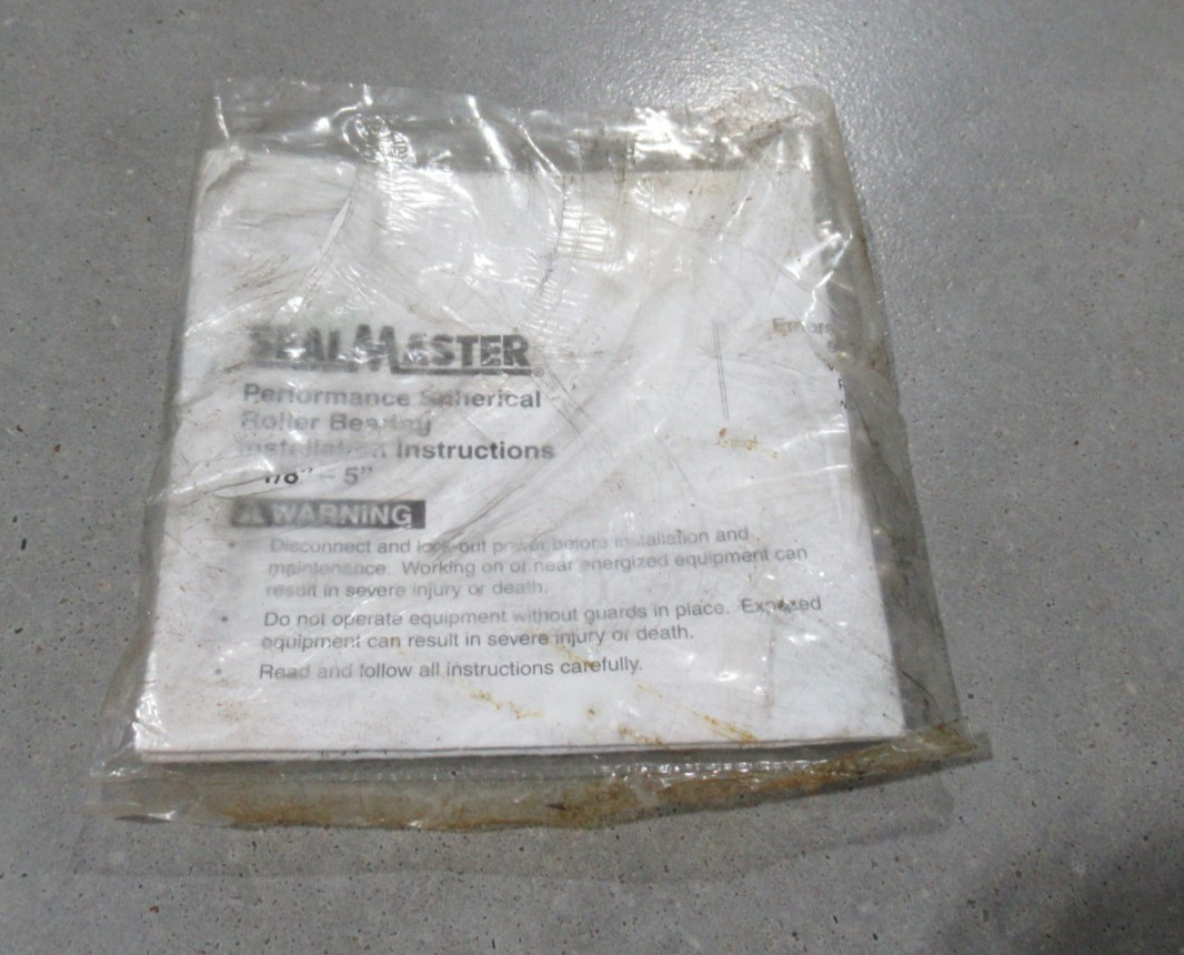 SealMaster (RRX) USFC500E-203 Flange-Mount Roller Bearing 1-3/16″ Bore, 4 Bolt