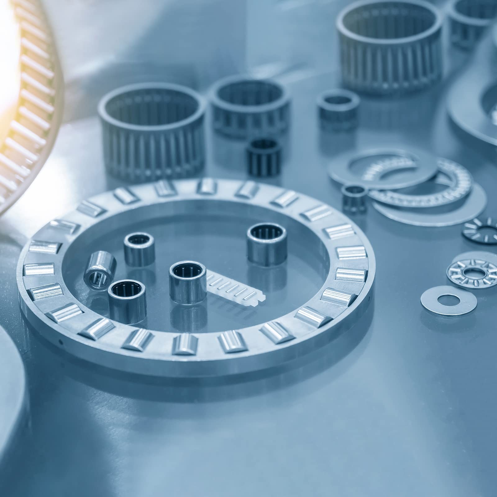 Kozelo 5pcs SCE108 Needle Roller Bearings – [5/8″ x 13/16″ x 5/8″x13/16″x1/2″