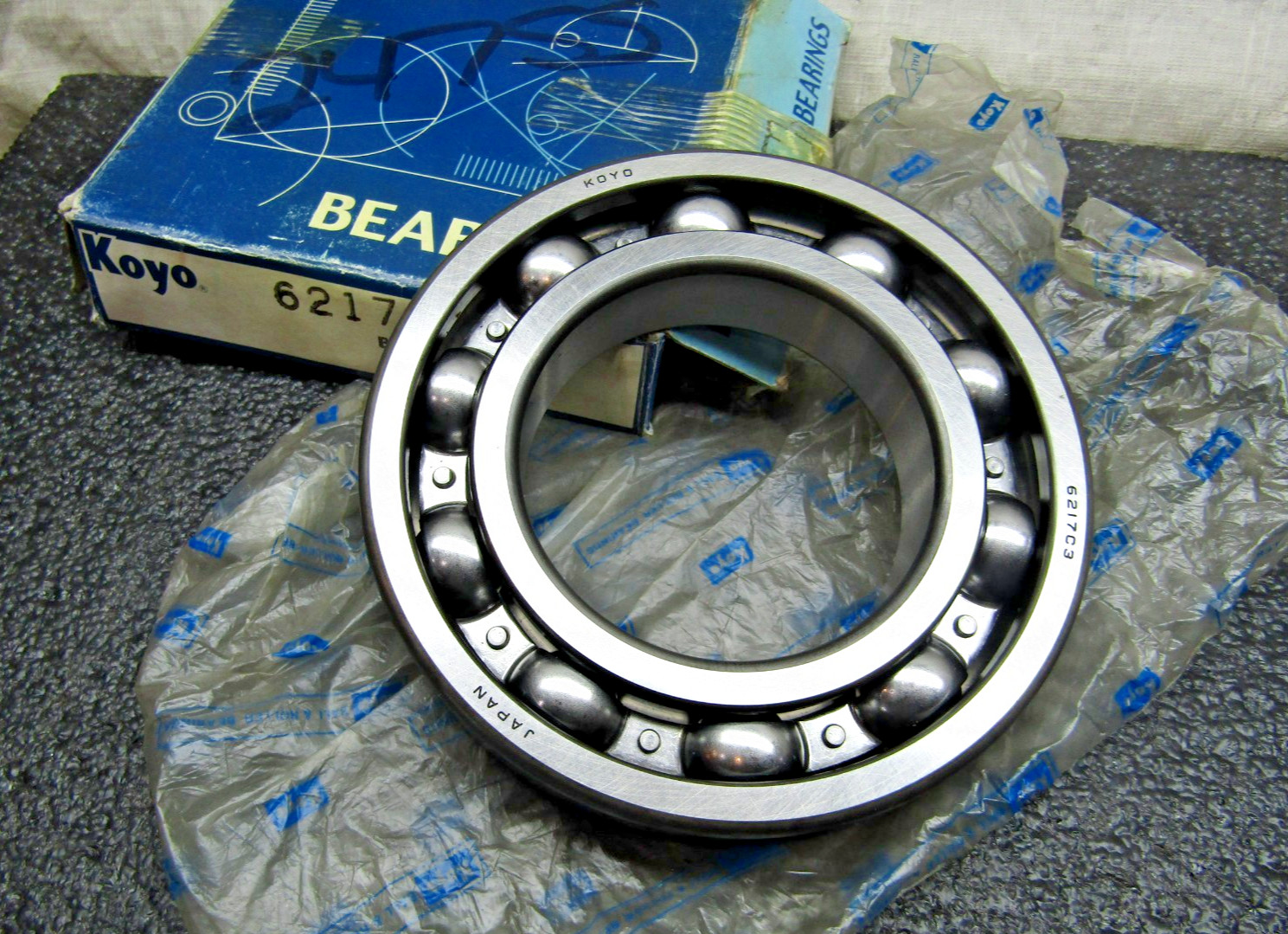 Koyo 6217 C3 85mm X 150mm X 28mm Open Bearing