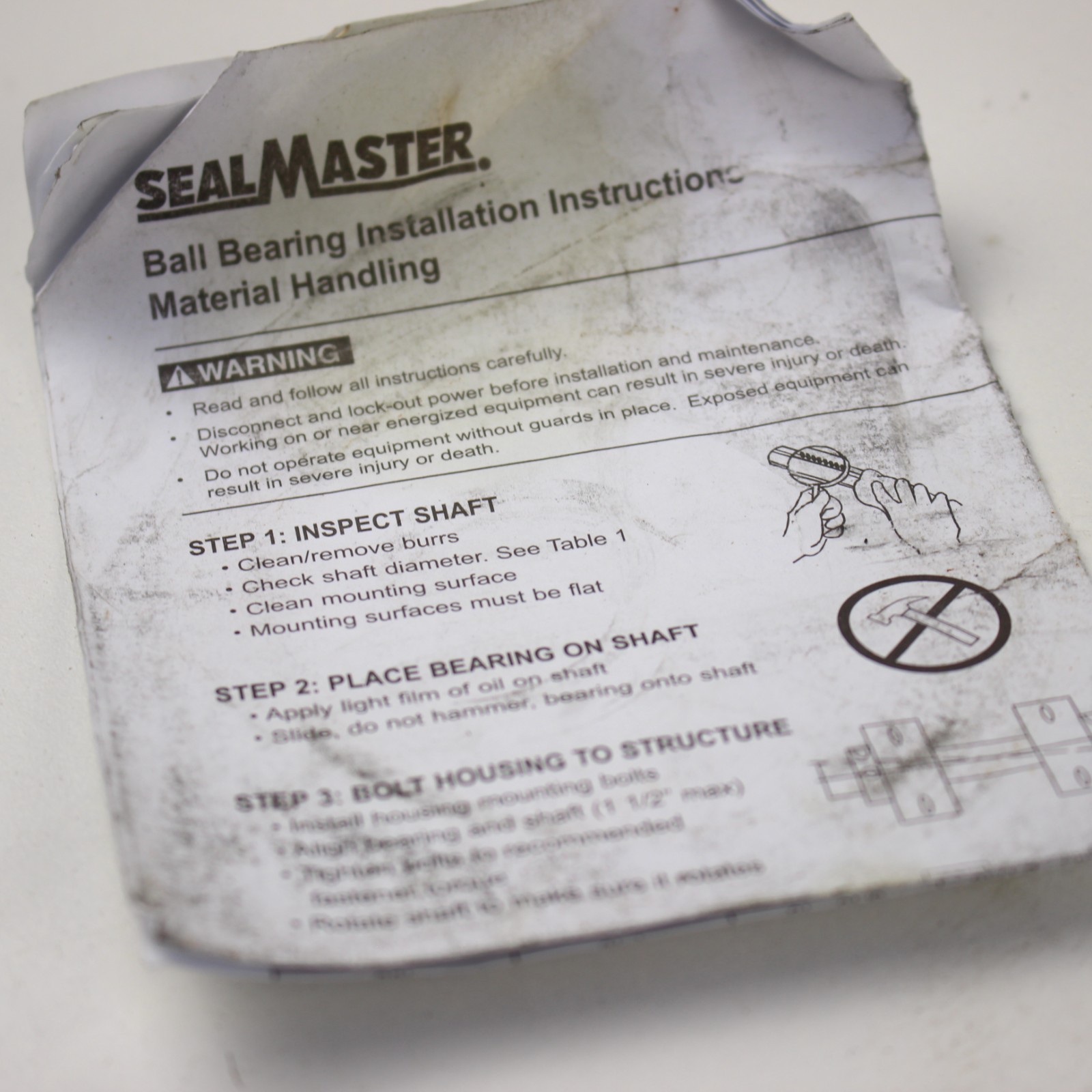 SEALMASTER SFTMH-23T Flange-Mount Ball Bearing Unit 1 7/16″ Bore
