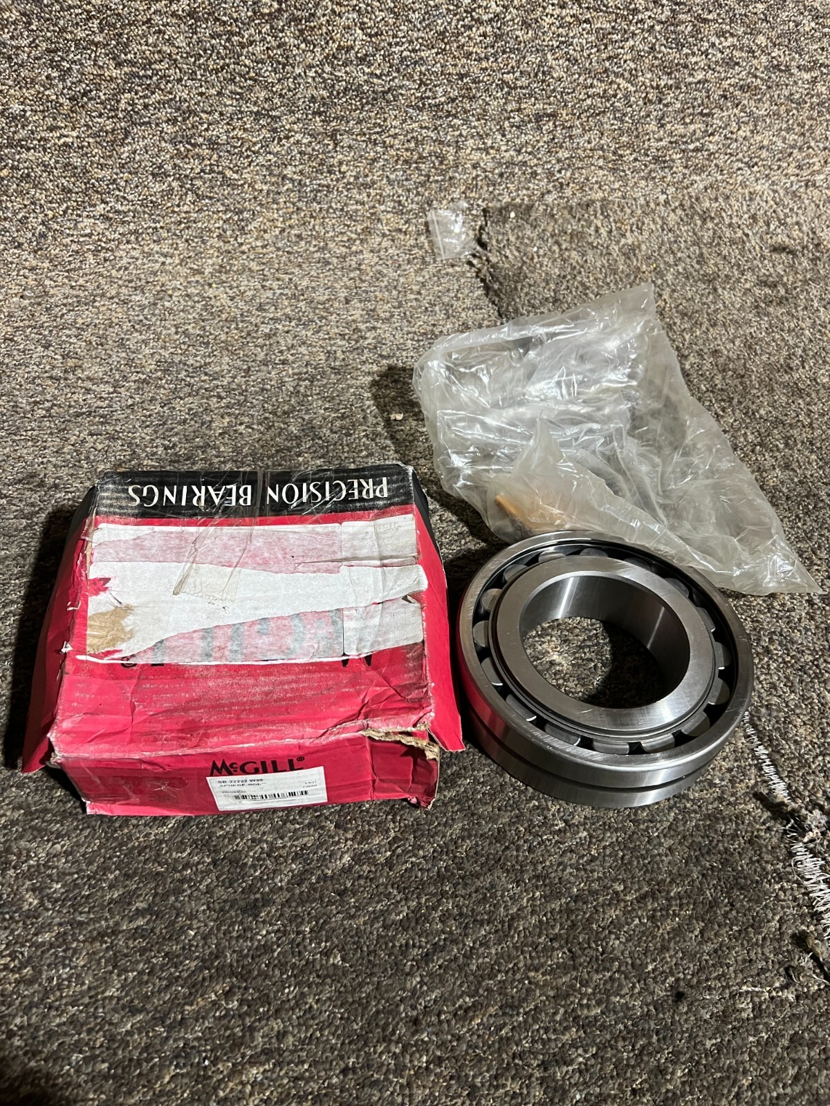 McGill Spherical Roller Bearing SB 22222 W33 Bore 110mm OD 200mm Width 53mm