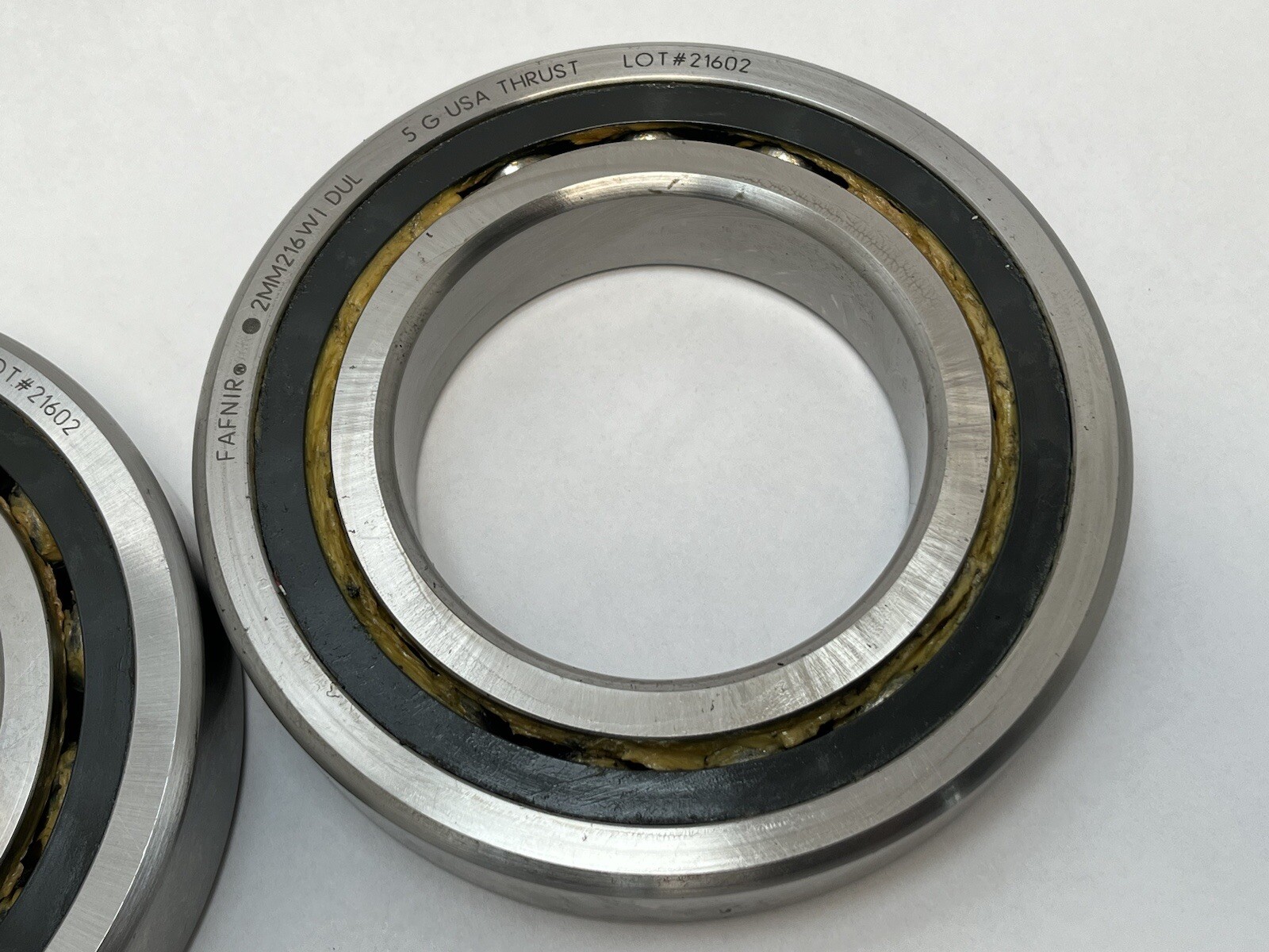 Fafnir 2MM216WI-DUL Angular Bearing 80x140x26 mm 7216C 2MM-216-WI-DUL USA 2Pcs
