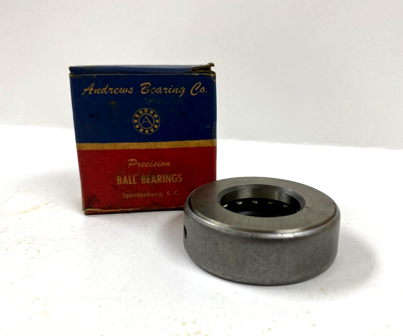 ANDREWS PRECISION BALL BEARING BORE 1″ OD 2 7/8″ THICK .5″ STEEL