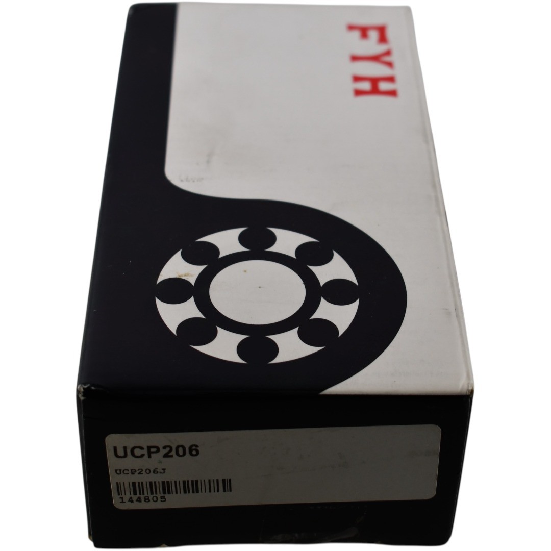 NEW FYH UCP206 Pillow Block Bearing Unit 30mm 1-3/16in Bore Cast Iron Housing