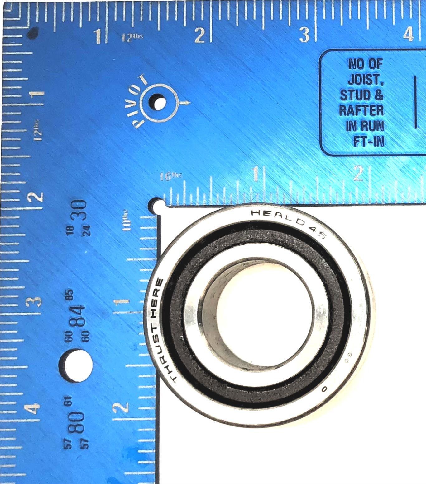 Gurney Angular Contact Ball Bearing (No Box) HEALD45 NOS