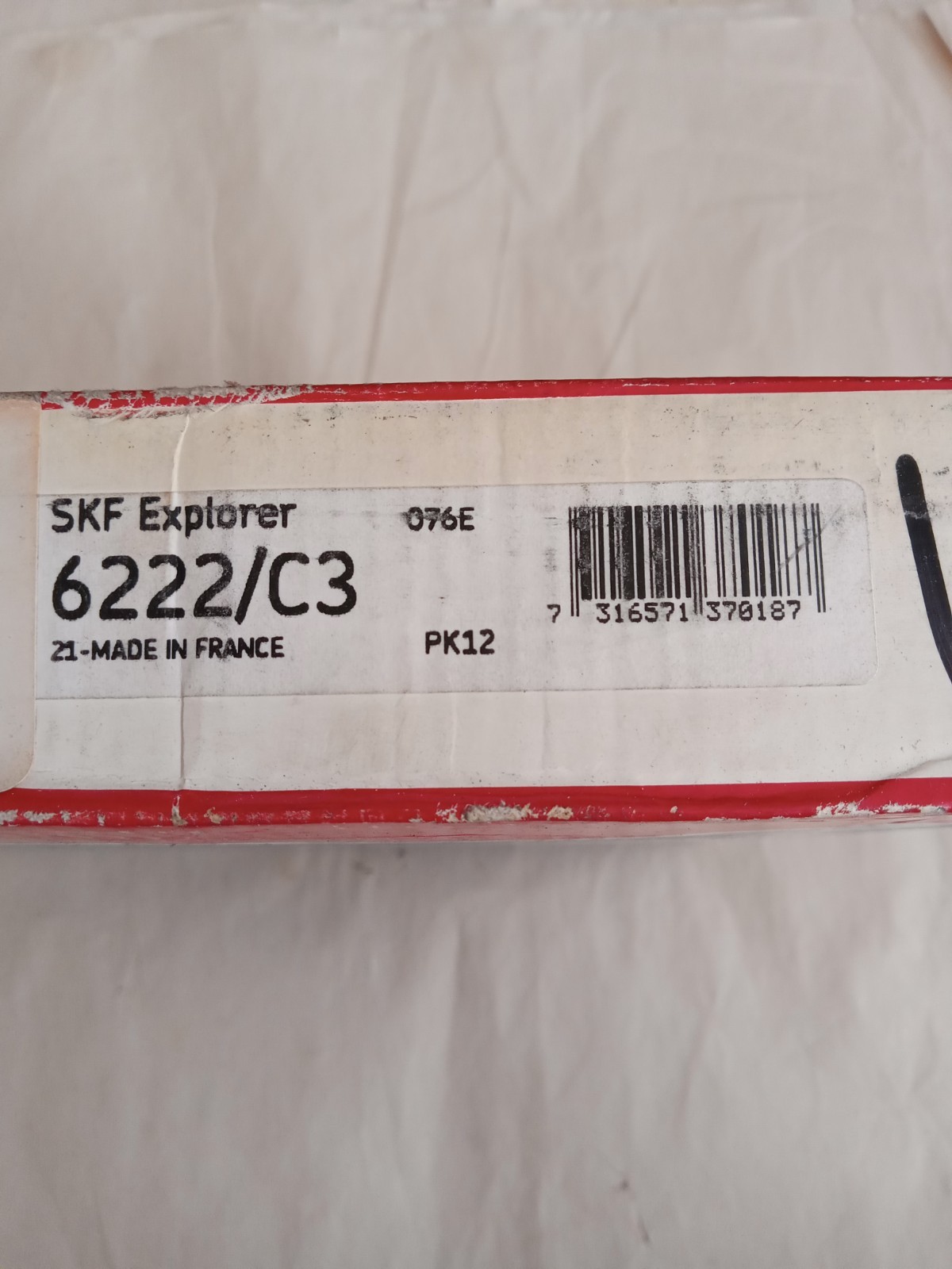 SKF Explorer 6222 Radial Ball Bearing 110mm Bore 200 mm OD 38mm W
