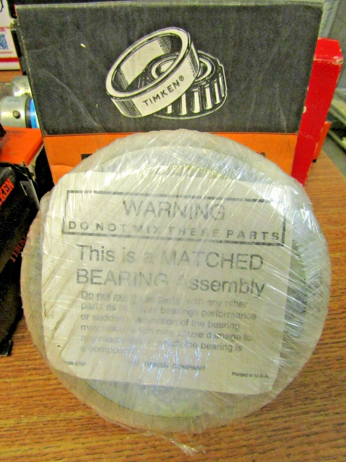 🔥NEW TIMKEN 497 9C148 TAPERED ROLLER BEARING ASSEMBLY