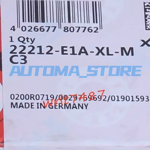 1PC NEW FAG 22212-E1A-XL-M-C3 self-aligning roller bearing #AM