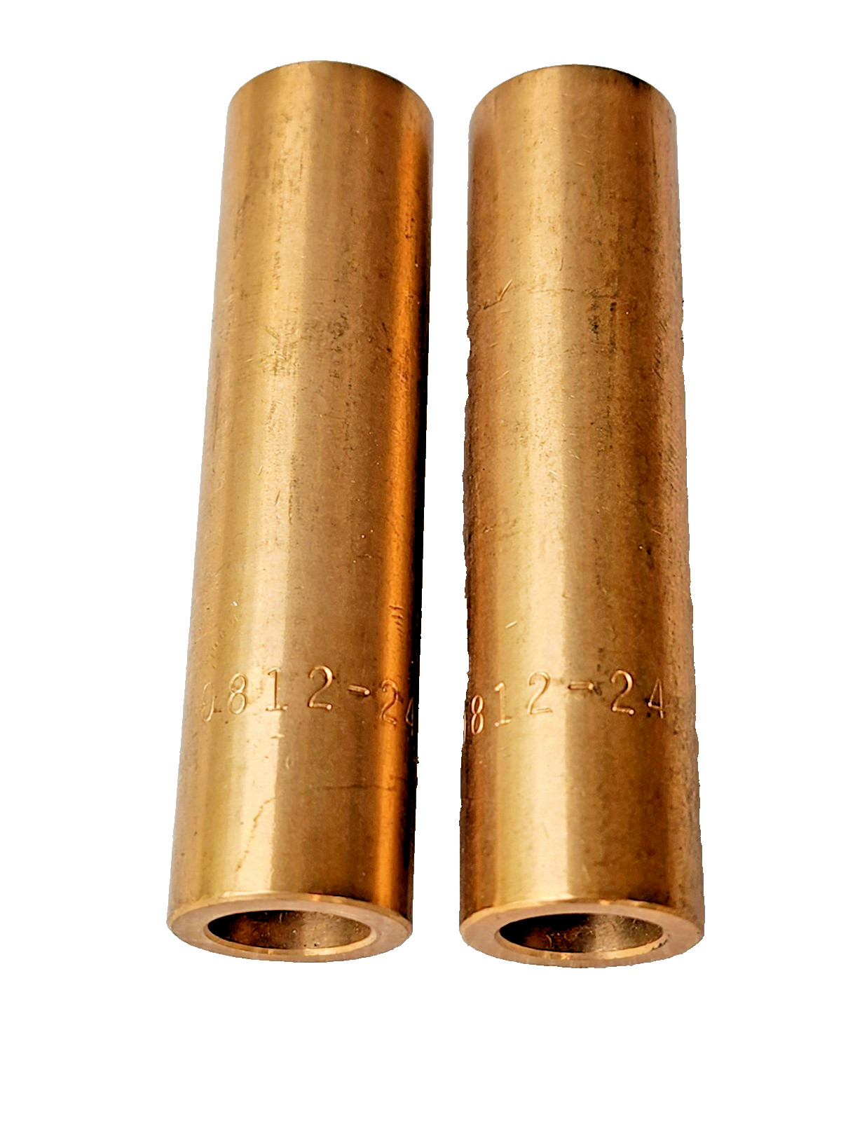(2) AI0812-24, 1/2” x 3/4” x 3”Sintered Bronze Imperial Oilite Bearing Bush