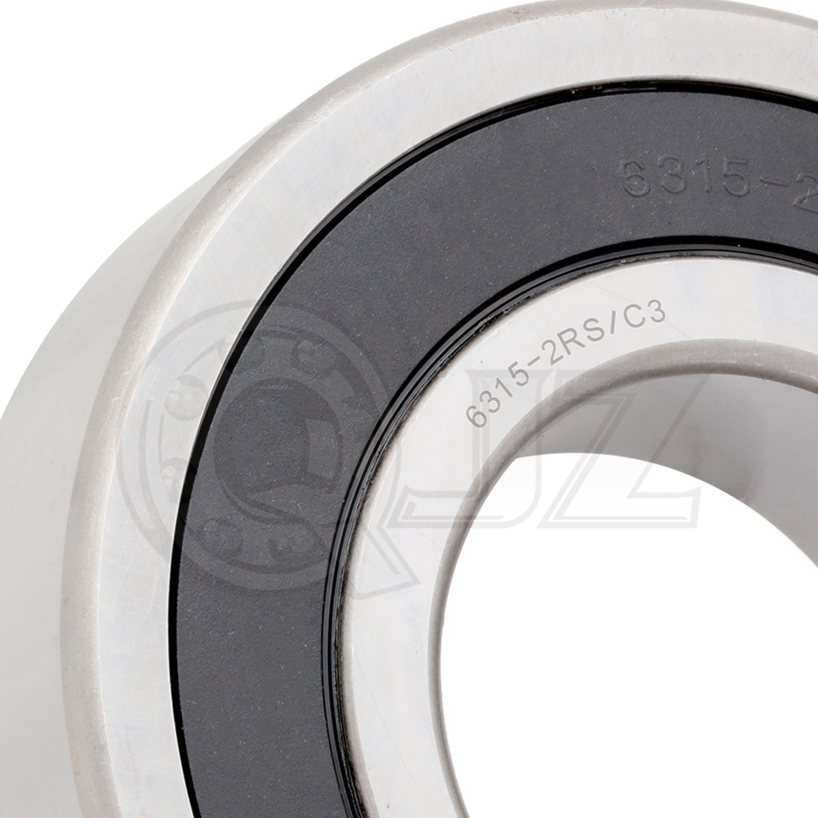 [Qty.2] 6315-2RS C3 New Radial/Deep Groove Bearing [75mm ID x 160mm OD x 37mm W]