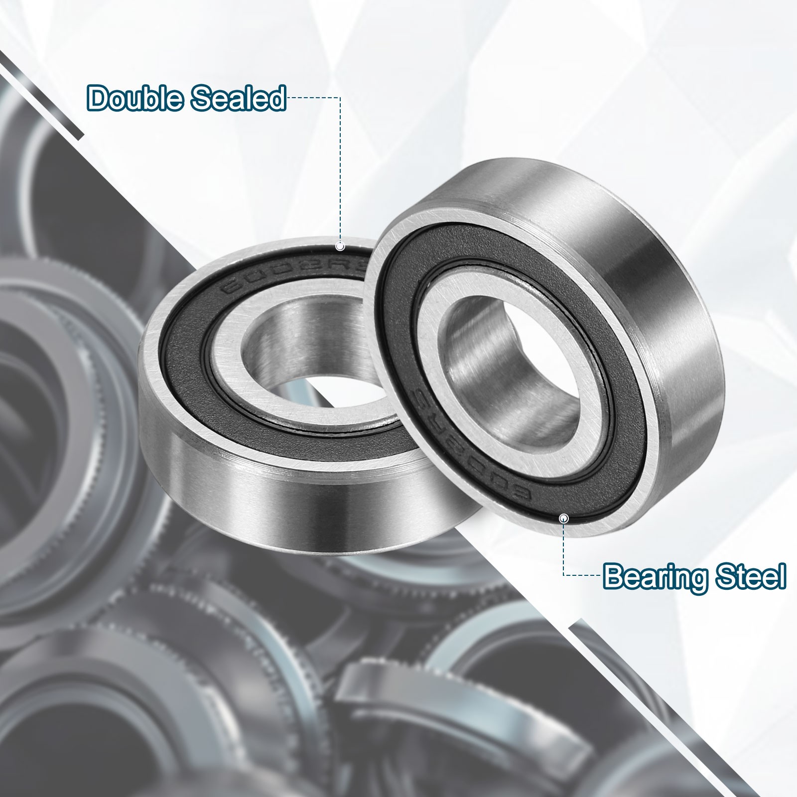 14329-2RS Non-Standard Ball Bearings 14mm ID x 32mm OD x 9mm Thickness