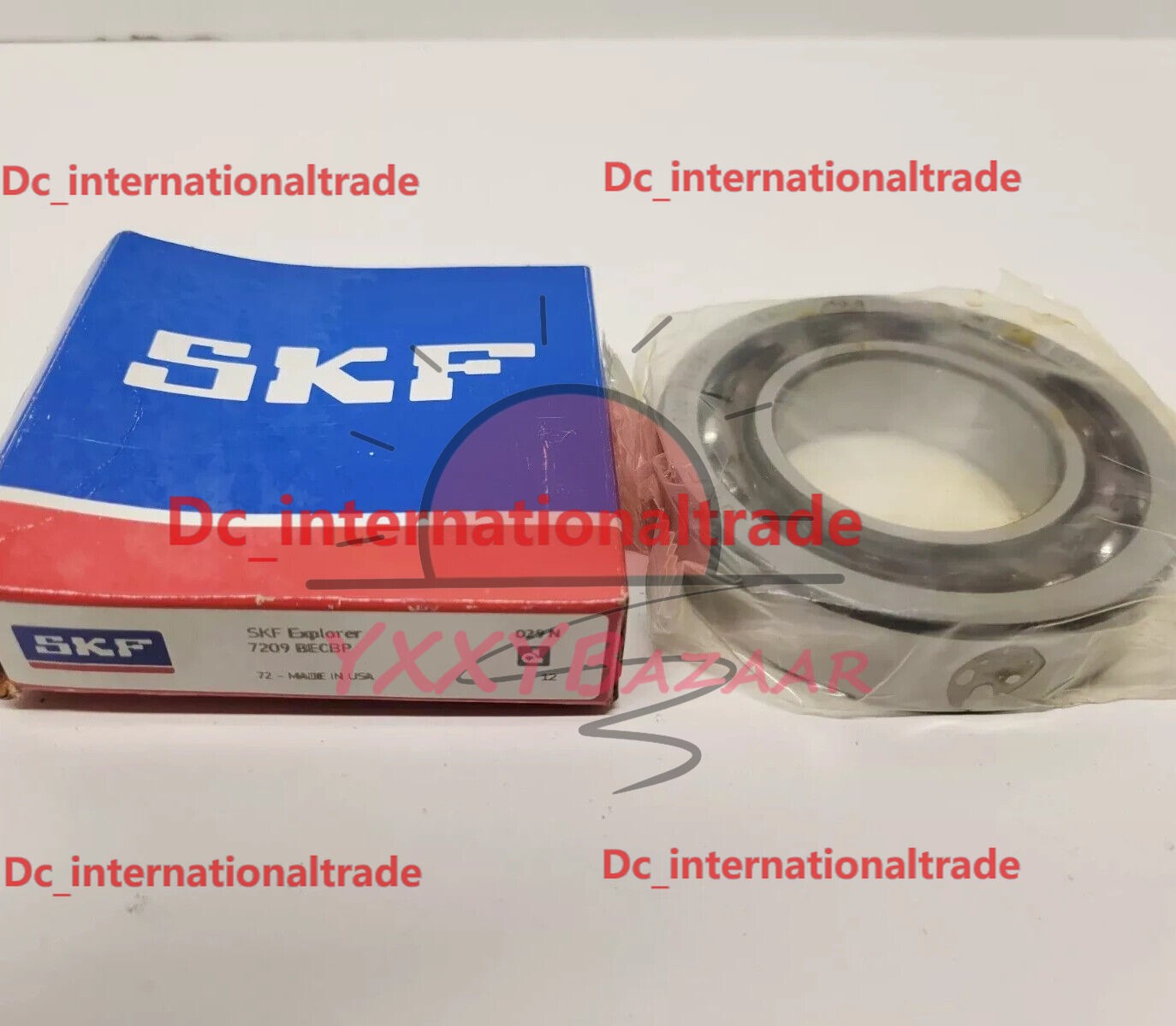 NEW SKF 7209 BECBP single row angular contact ball bearing 1PCS ~
