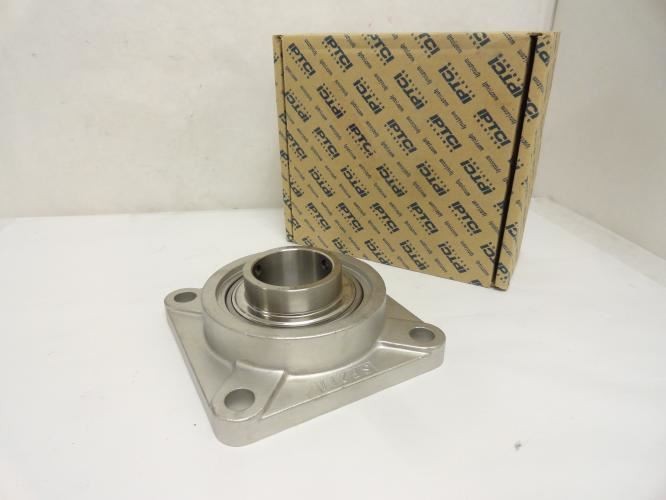 186455 New In Box; IPTCI SUCSF 211 35 Flange Bearing SS; 4-Bolt; 2-3/16″ ID