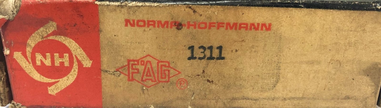 FAG Norma-Hoffman Self Aligning Double Row Ball Bearing 1311 NOS