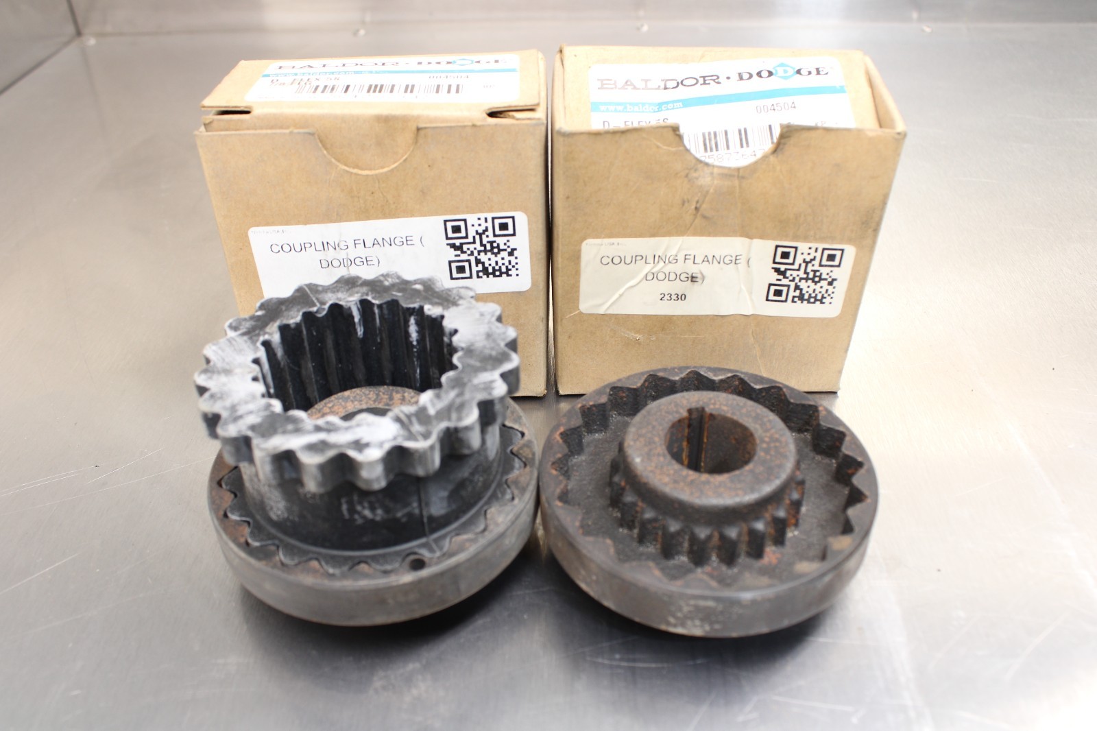 Dodge 004504 Flange 5S 7/8″ Lot of 2 W/ TB Woods 5J Sleeve
