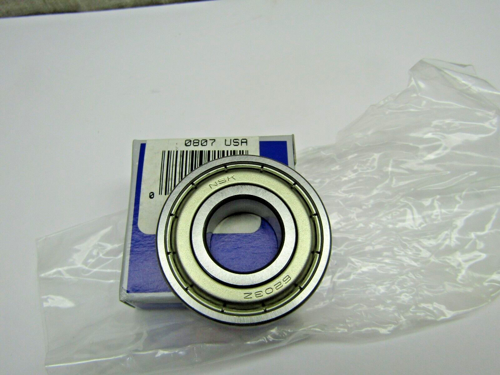 NSK USA 6203-ZZ 17mm X 40mm X 12 mm Metal Shielded Bearing