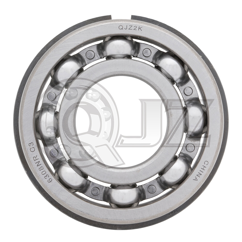 [2-Pack] 6308-OPEN-NR Deep Groove Ball Bearing W/ Snap-Ring [40mm x 90mm x 23mm]
