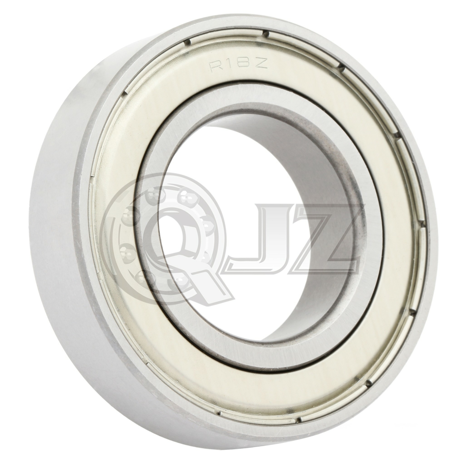 [8-Pack] R18-ZZ Radial/Deep Groove Ball Bearing 1.125 x 2.125 x 0.5 Metal Shield