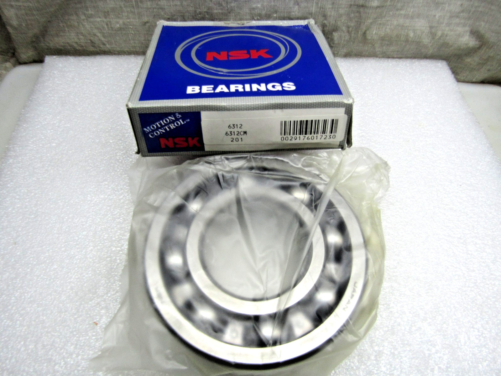 NSK 6312 CM 60 mm X 130 mm X 31 mm Open Bearing