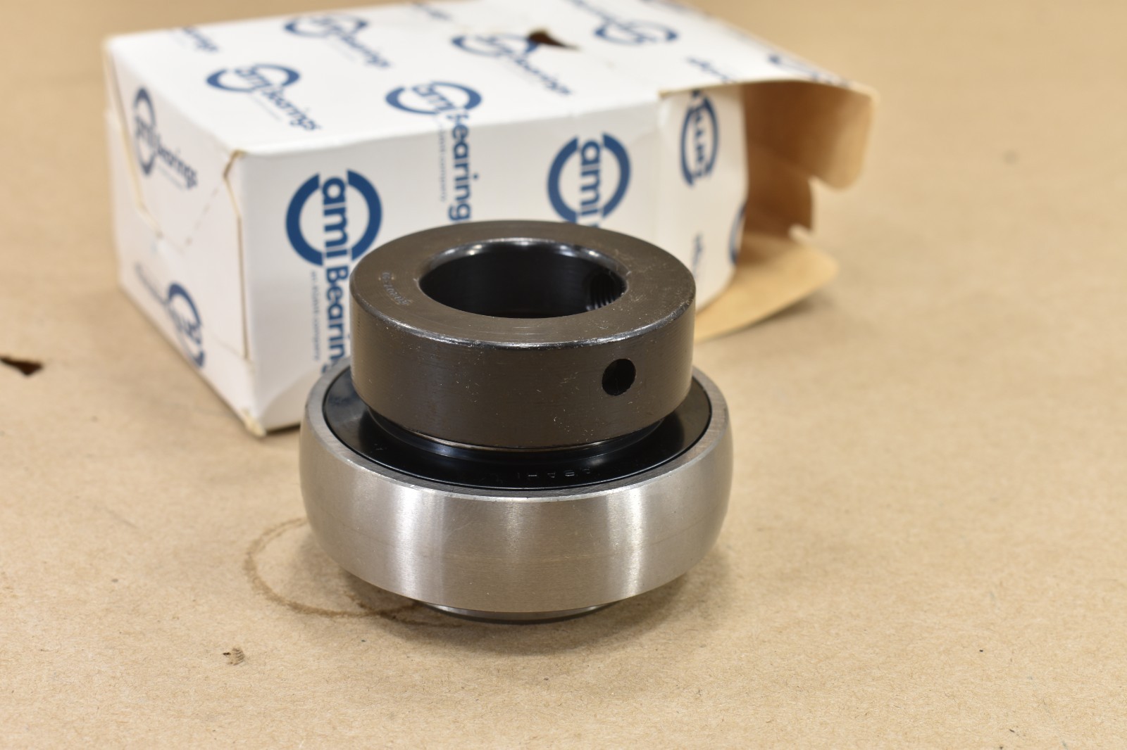 AMI Bearings UG207-20, Eccentric Collar Locking Bearing Insert, Shaft Dia 1-1/4″