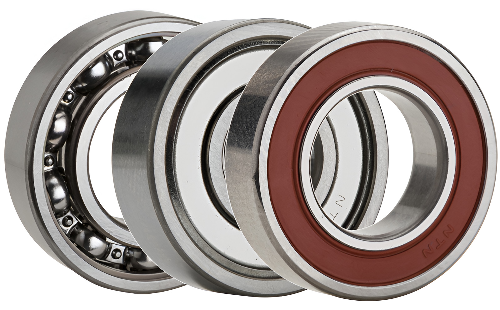 NTN 6203 C3 DEEP GROOVE BALL BEARING, OPEN, NO SEALS 17x40x12 mm