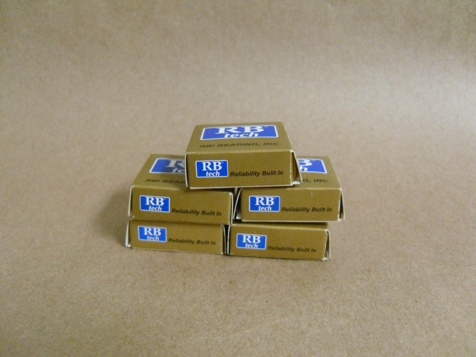 (Qty 5) 6300-2RS RB TECH BALL BEARING