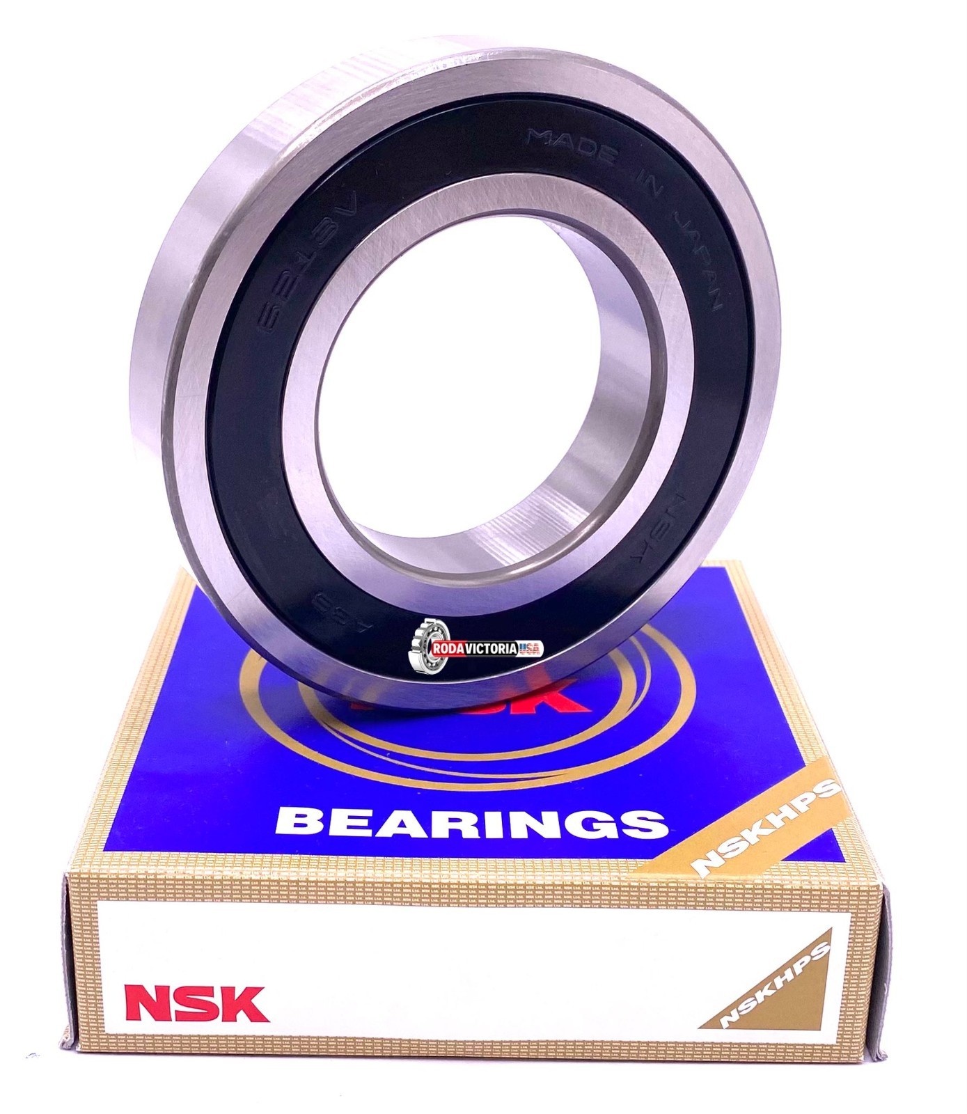 NSK 6213 VV C3 Deep Groove Ball Bearing, Rubber Sealed 65x120x23 mm