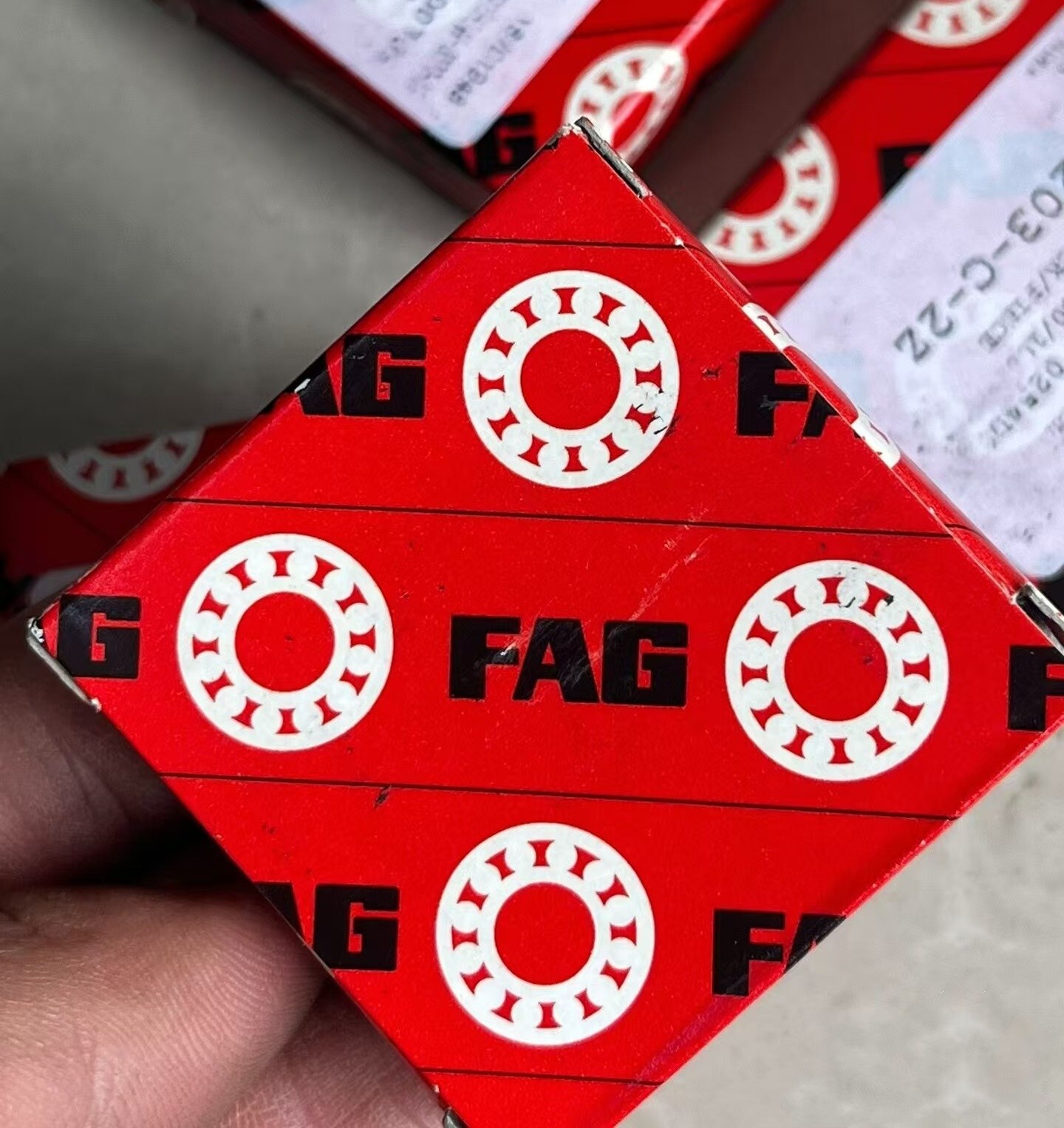 NEW FAG 6203-C-2Z deep groove ball bearing 1PCS #DC