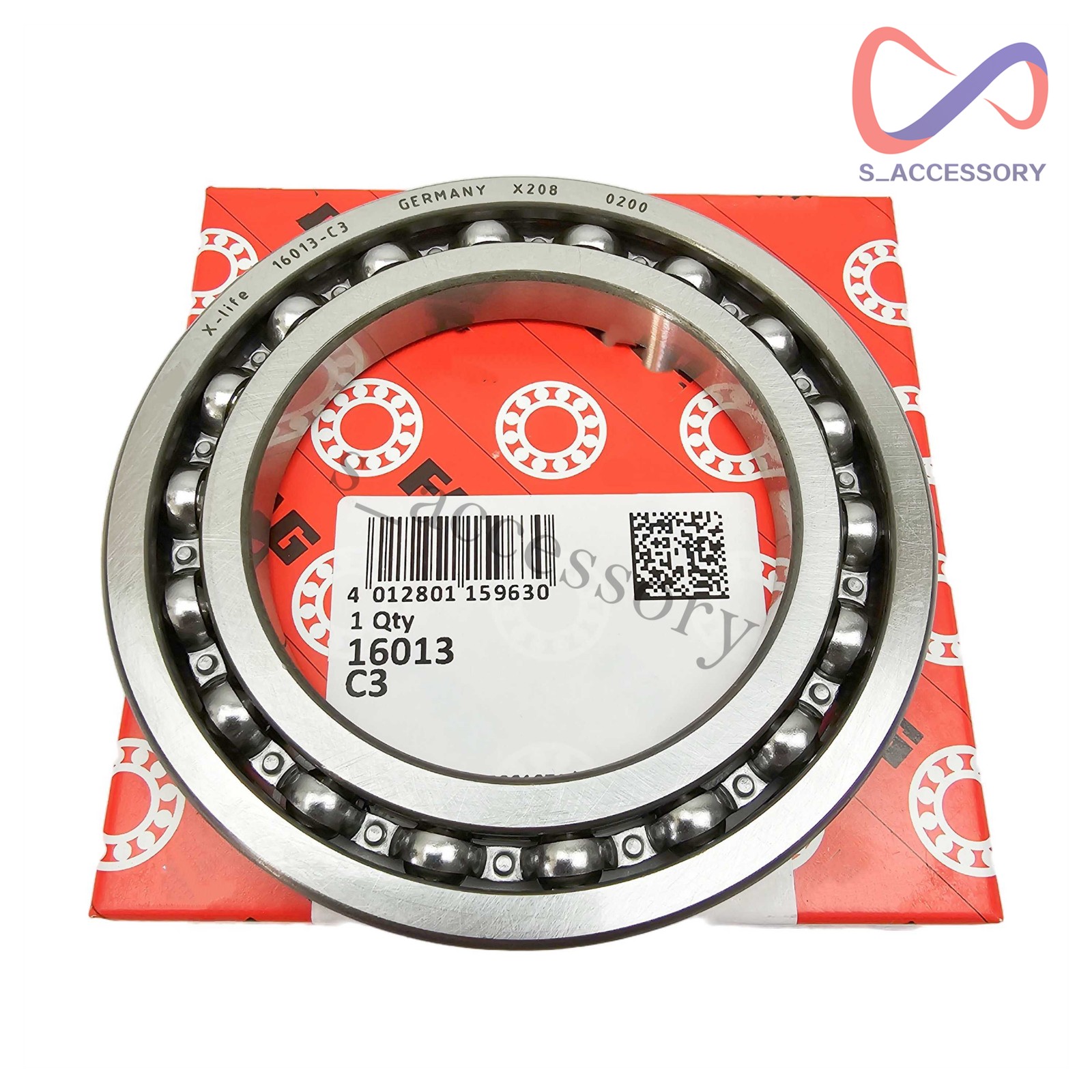 NEW High Quality Deep Groove Ball Bearing Fits For FAG 16013 C3 65x100x11 mm US