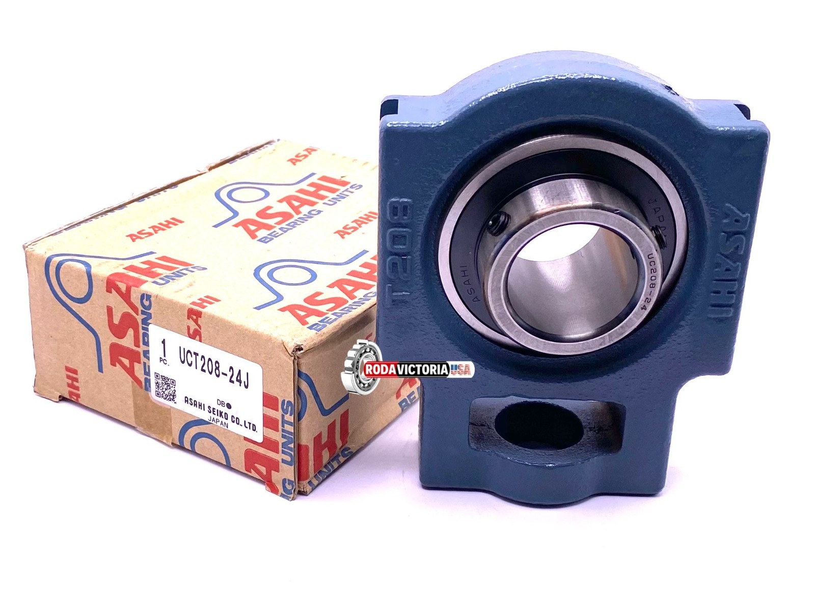 ASAHI Japan UCT208-24 J Take-Up Housing Unit – For Linear Movement 1 1/2″ Bore