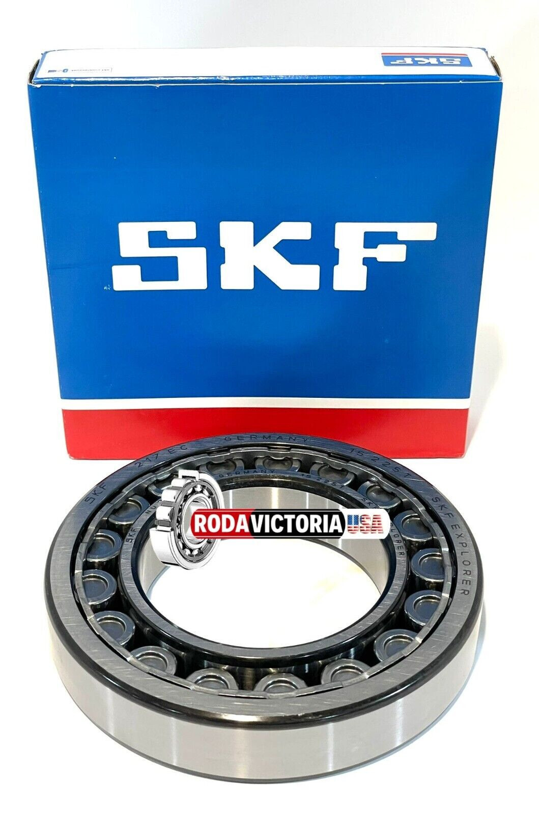 SKF NU217ECJ Cylindrical Roller Bearing 85x150x28 mm NU 217 ECJ NU217 Germany