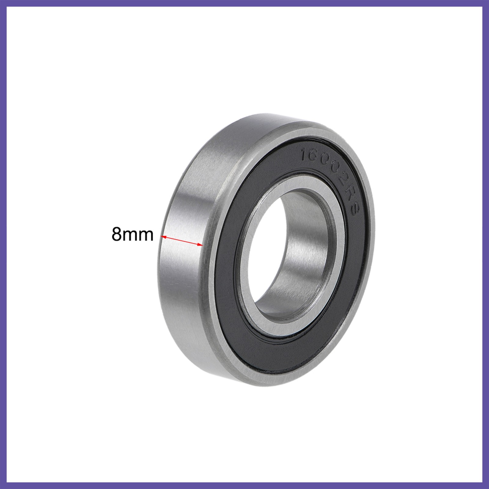 16002-2RS Ball Bearing Z2 15x32x8mm Double Sealed Chrome Steel 5pcs